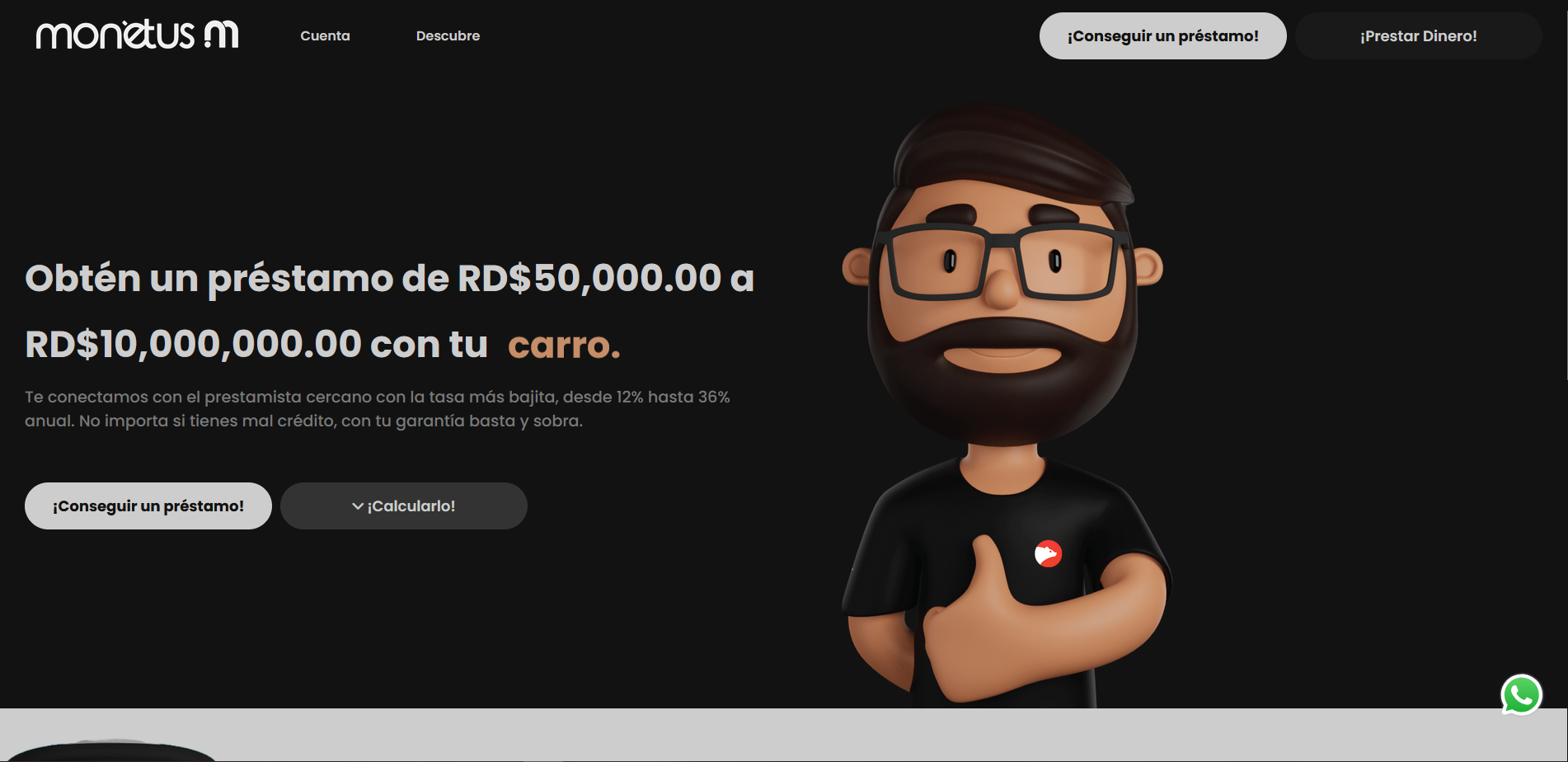 Monetus Platform Preview